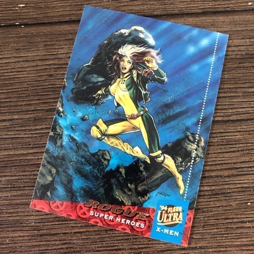 X-men ’94 Fleer Ultra trading card: Rogue (Super Heros) #2
